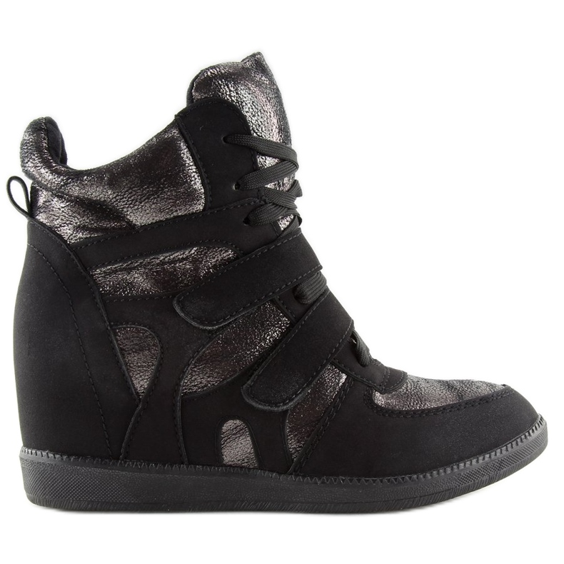 Deportivas negras de mujer 925-Y Negro