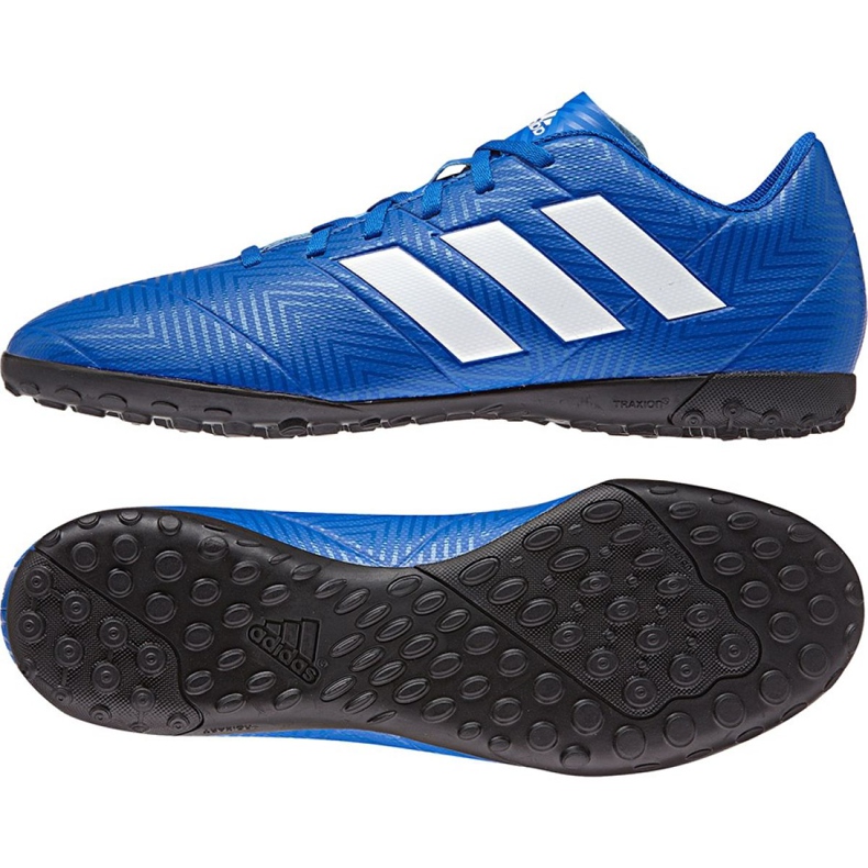 Botas de fútbol Adidas Nemeziz Tango 18.4 Tf M DB2264 multicolor azul Botas de fútbol Adidas Nemeziz Tango 18.4 Tf M DB2264 multicolor azul