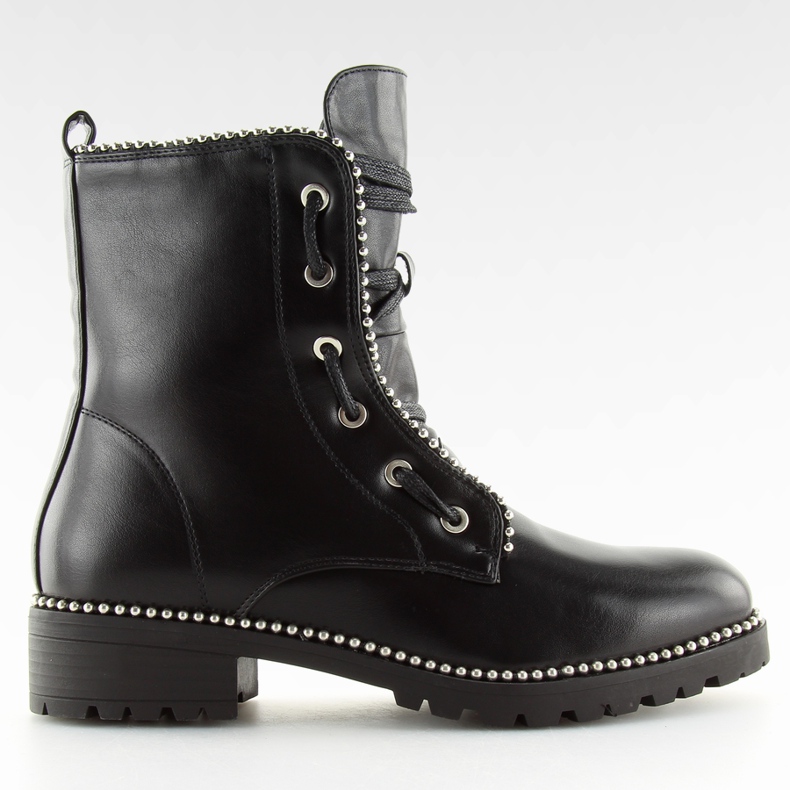 Botas negras para mujer trabajadora negra NC251 Black negro