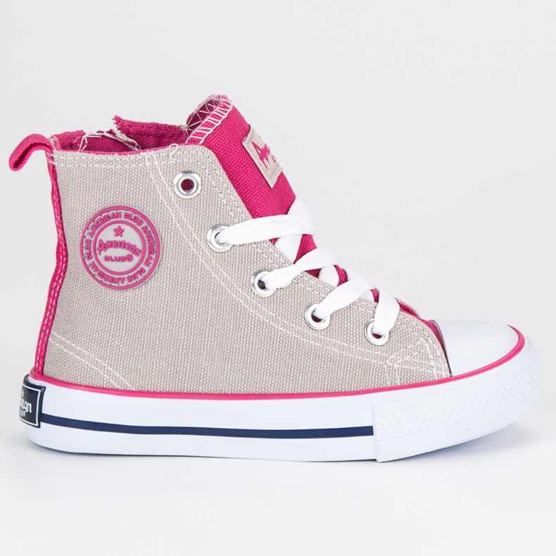 American Club Zapatillas de deporte americanas del tobillo gris