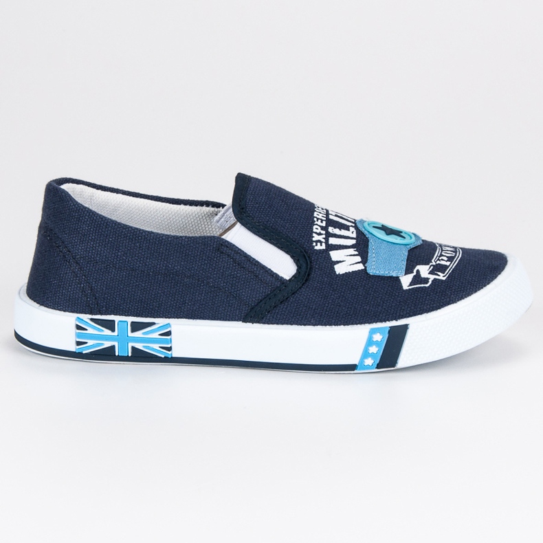 American Club Slipony americano de los niños azul