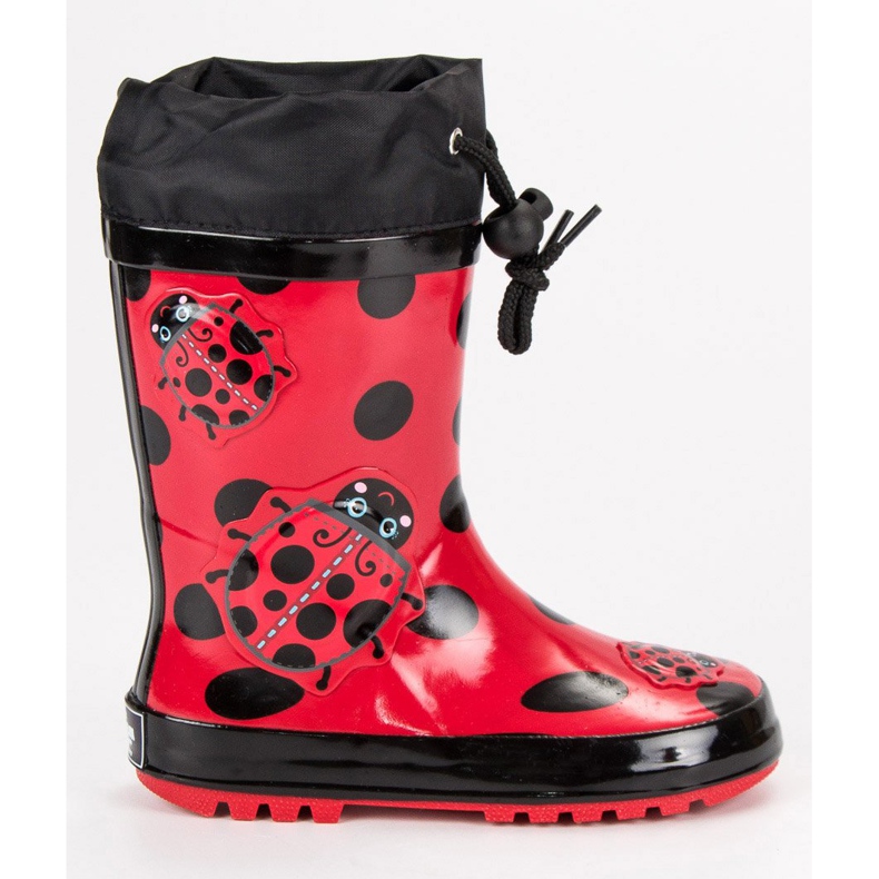 American Club Galoshes mariquitas americanas rojo