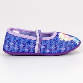 Zapatillas de ballet. Hielo. violeta