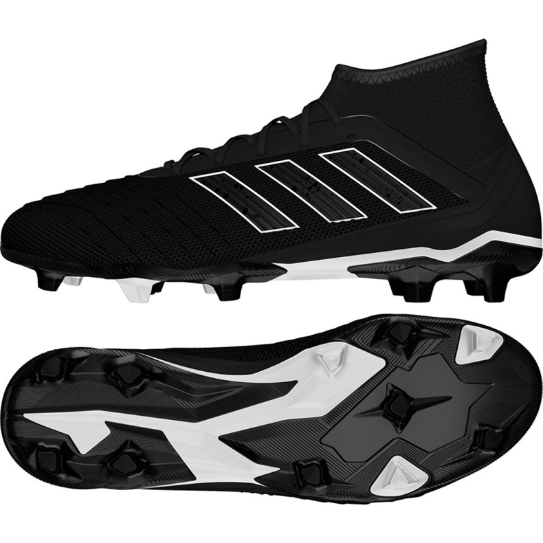 Botas de futbol Adidas Predator 18.2 Fg M DB1996 negro negro