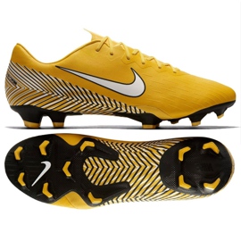 Nike Mercurial Vapor 12 Neymar Pro Fg M AO3123-710 zapatos de fútbol amarillo amarillo