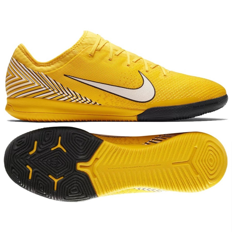 Zapatos de fútbol Nike Mercurial Vapor 12 Neymar Pro Ic M AO4496-710 multicolor amarillo Zapatos de fútbol Nike Mercurial Vapor 12 Neymar Pro Ic M AO4496-710 multicolor amarillo