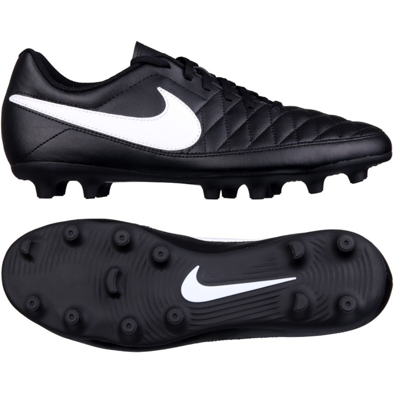 Nike Majestry Fg M AQ7902-017 zapatos de fútbol multicolor negro