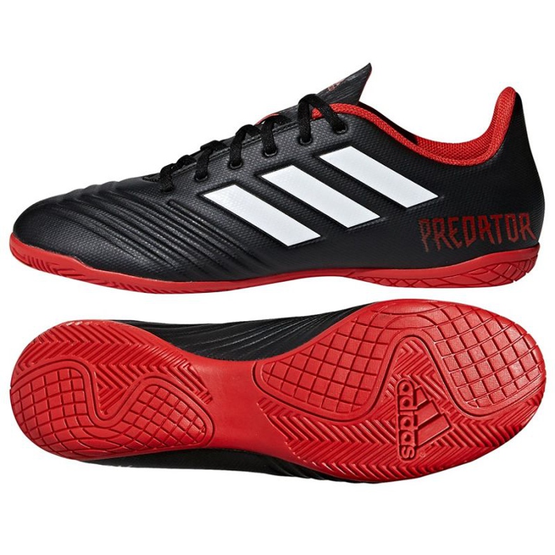 Zapatos de interior adidas Preadator Tango 18.4 In M DB2136 negro negro Zapatos de interior adidas Preadator Tango 18.4 In M DB2136 negro negro