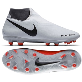 Nike Phantom Vsn Academy Df Fg M AO3258-060 zapatos de fútbol gris multicolor