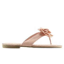 Rosa CK31P Chanclas rosas