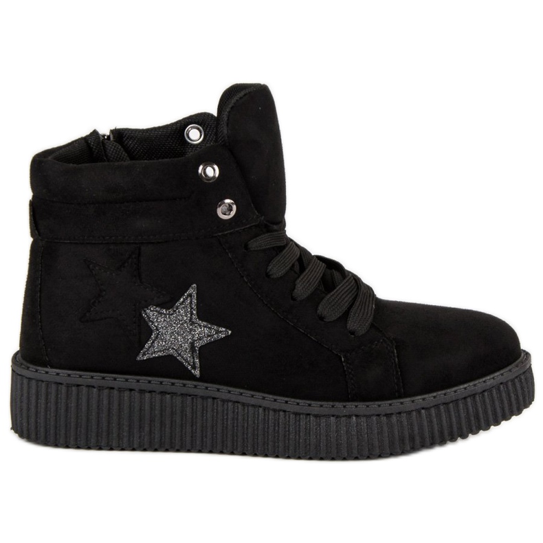 Mckeylor Zapatillas deportivas de ante negro