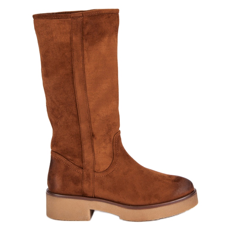 Corina Botas de gamuza para mujer marrón