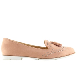 Mocasines rosa mujer rosa 22-05 rosa