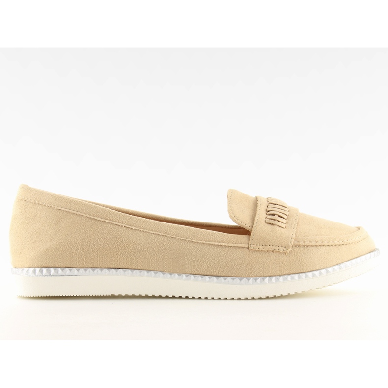Mocasines beige mujer 22-07 Beige Mocasines beige mujer 22-07 Beige
