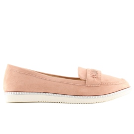 Mocasines de mujer rosa 22-07 Rosa rosado