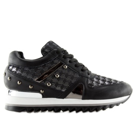 Zapatilla deportiva mujer negra G-119 Negra negro
