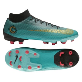 Zapatillas de fútbol Nike Mercurial Superfly 6 Academy M CR7 Mg AJ3541-390 azul azul