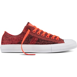Converse 155734 Chuck Taylor All Star Ii tejido de punto abierto naranja