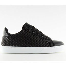 Zapatillas de mujer negras KK-142 Black negro