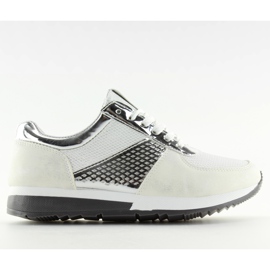 Zapatillas deportivas de mujer blancas N007 White blanco