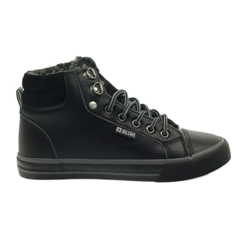 Zapatillas deportivas con pelo Big Star negro