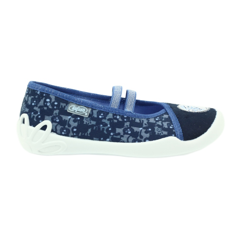 Befado calzado infantil bailarinas zapatillas 116x241 azul azul marino