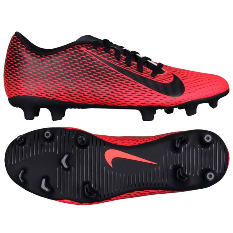 Zapatillas de fútbol Nike Bravata II FG 844436-601 rojo