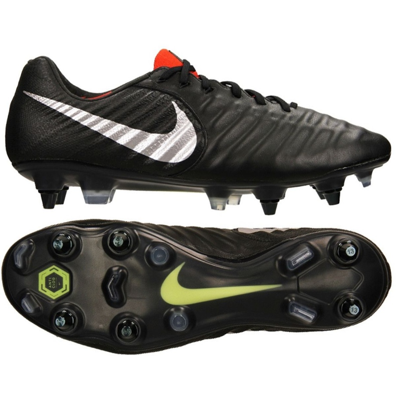 Zapatos de fútbol Nike Tiempo Legend 7 Elite Sg Pro Ac M AR4387-006 negro negro