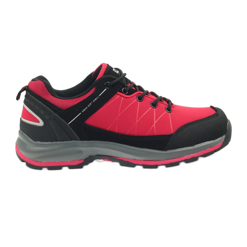 Trekking deportivo DK 18108 rojo negro