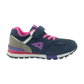 American Club Calzado deportivo americano ADI para niños 15110 rosado azul marino American Club Calzado deportivo americano ADI para niños 15110 rosado azul marino