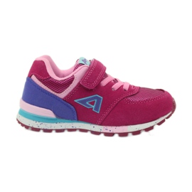 American Club Calzado deportivo americano ADI para niños 15110 rosado