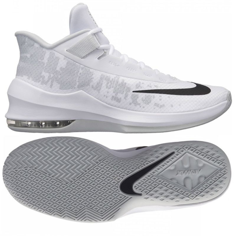 Zapatillas de baloncesto Nike Air Max Infuriate 2 Mid M AA7066 100 Tenis Nike Air Max Infuriate 2 Mid Rojos