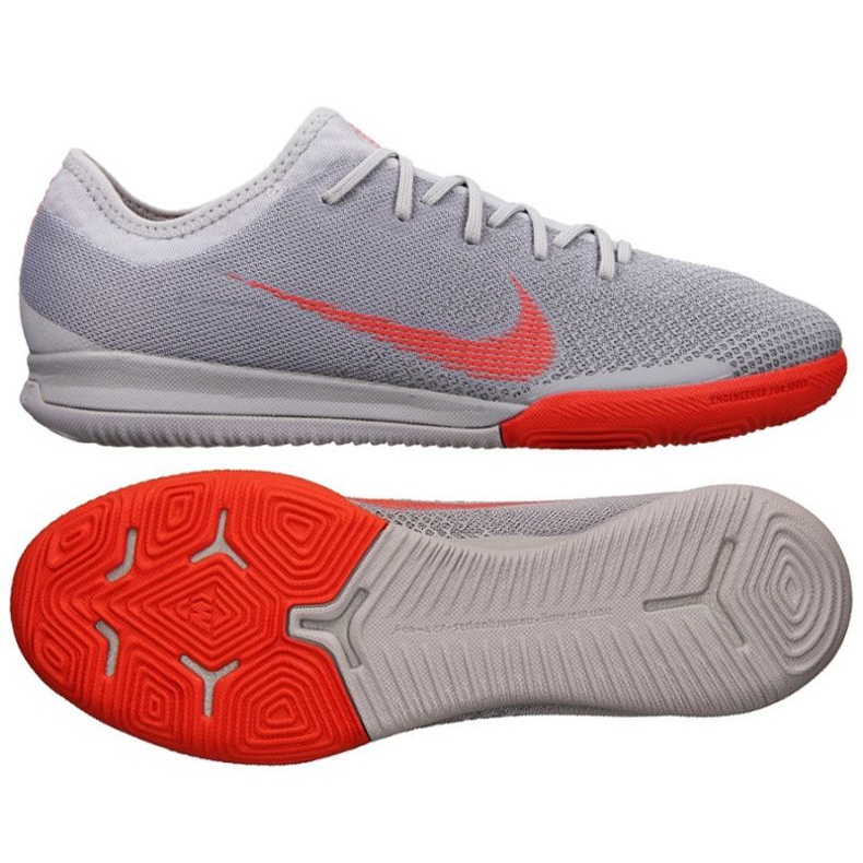 Calzado de interior Nike Mercurial Vapor 12 Pro gris