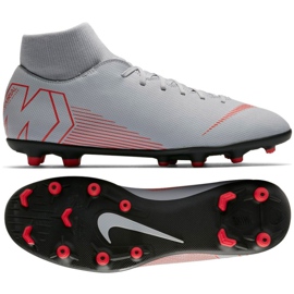 Zapatillas de fútbol Nike Mercurial Superfly 6 Club Mg M AH7363-060 multicolor gris