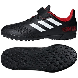 Botas de fútbol adidas Predator Tango 18.4 TF Jr DB2341 negro negro