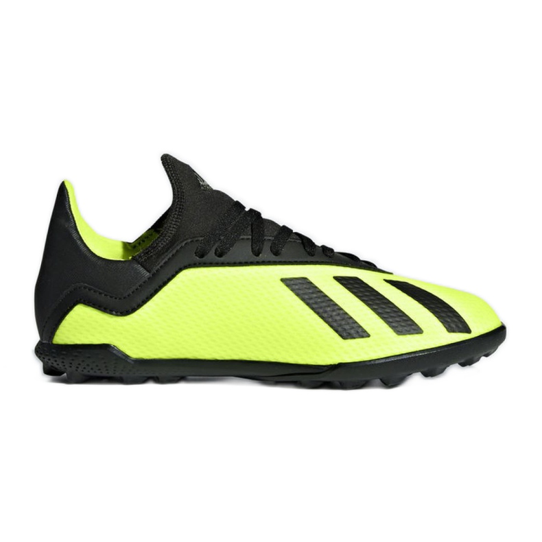 Botas de fútbol adidas X Tango 18.3 Tf Jr DB2423 multicolor amarillo Botas de fútbol adidas X Tango 18.3 Tf Jr DB2423 multicolor amarillo