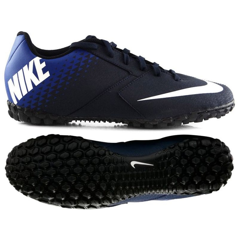 Zapatillas de fútbol Nike Bombax Tf M 826486-414 negro negro