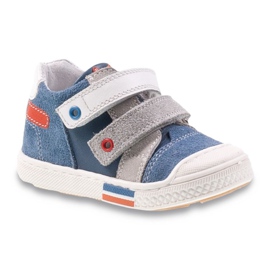 Calzado infantil befado 170P004 blanco azul gris rojo