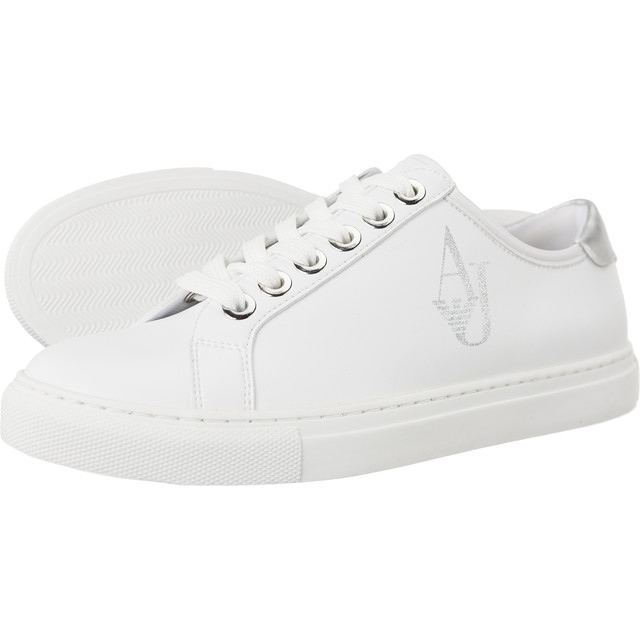 Armani Jeans Zapatilla tejida 7P610-00010 blanco