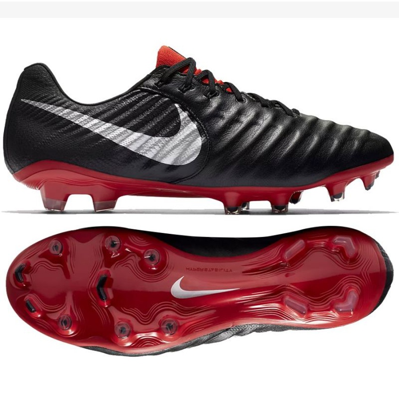 Zapatos de fútbol Nike Tiempo Legend 7 Elite Fg M AH7238-006 negro negro