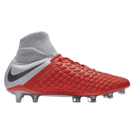 Zapatillas de fútbol Nike Hypervenom Phantom 3 Elite Dynamic Fit Fg M AJ3803-600 negro rojo