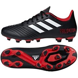 Botas de fútbol adidas Predator 18.4 negro Botas de fútbol adidas Predator 18.4 negro