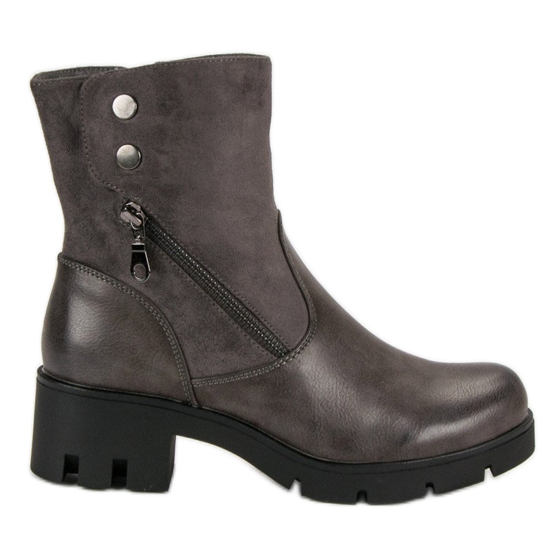 Filippo Botas cómodas con protector gris