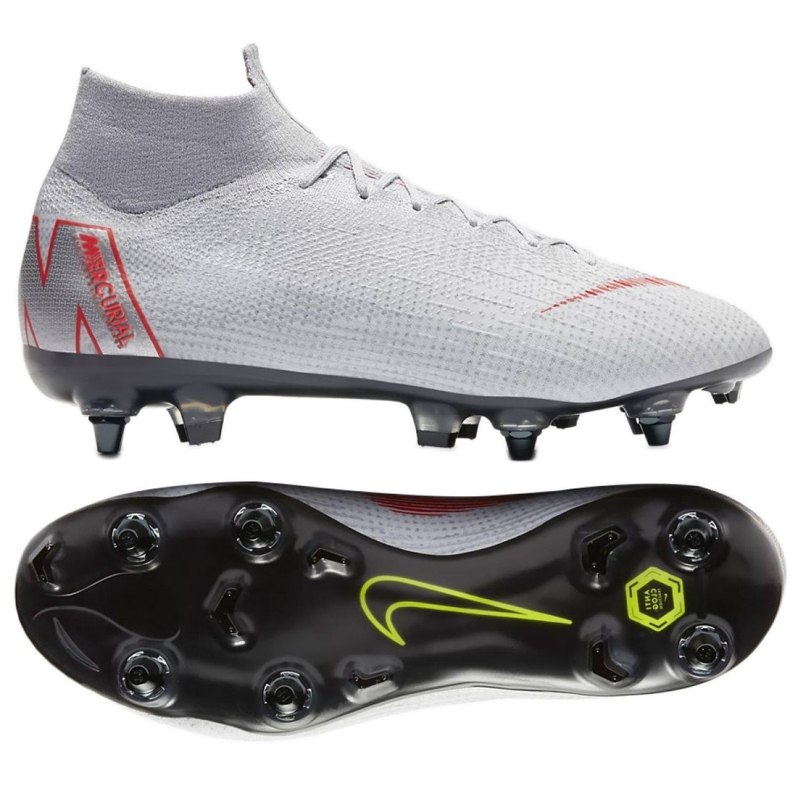Zapatos de fútbol Nike Mercurial Superfly 6 Elite SG-Pro M AH7366-060 multicolor blanco Zapatos de fútbol Nike Mercurial Superfly 6 Elite SG-Pro M AH7366-060 multicolor blanco