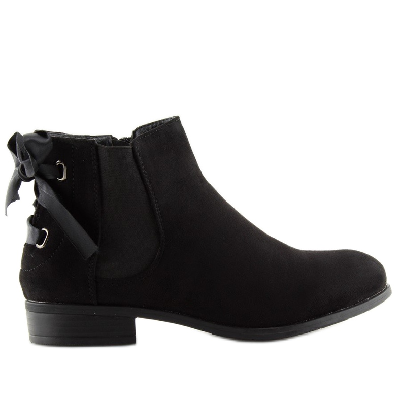 Botines Chelsea negros para mujer 3740 Negro