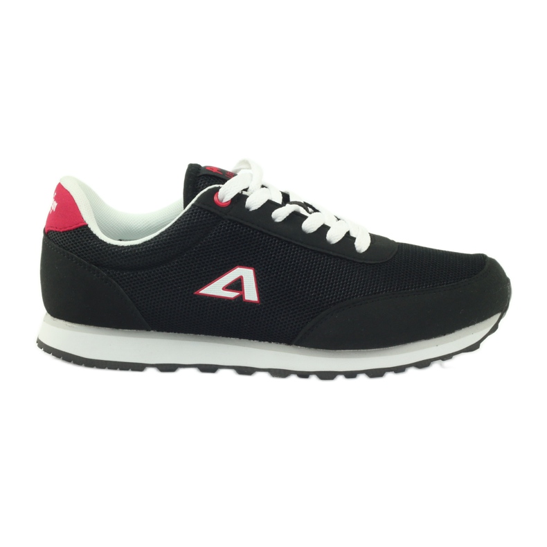 American Club Zapatillas deportivas American ADI para mujer 1756 negro rojo