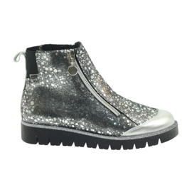 Botas botas aislantes Bartek negro y plata gris