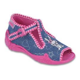Calzado infantil befado 213P106 azul rosado