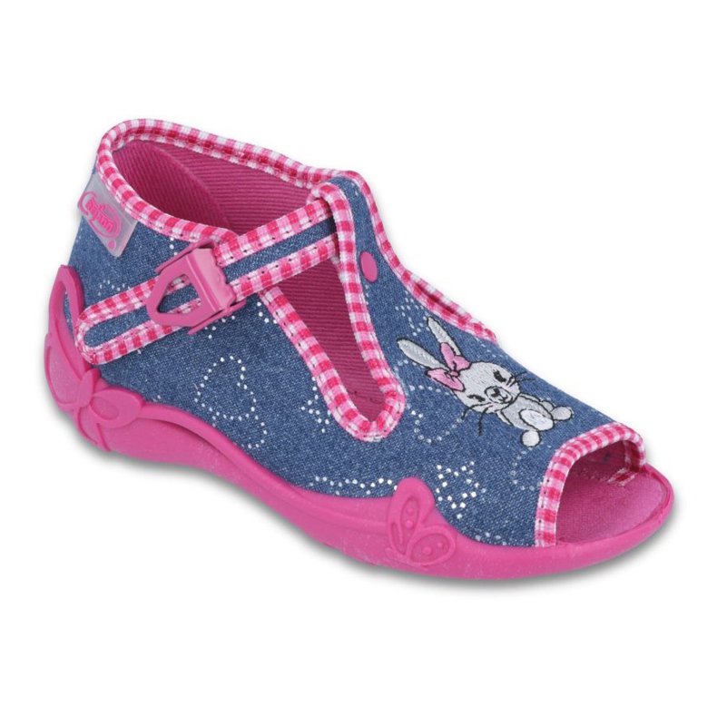 Calzado infantil befado 213P106 azul rosado