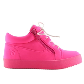 Rosa 1413 Zapatillas deportivas de mujer fucsia